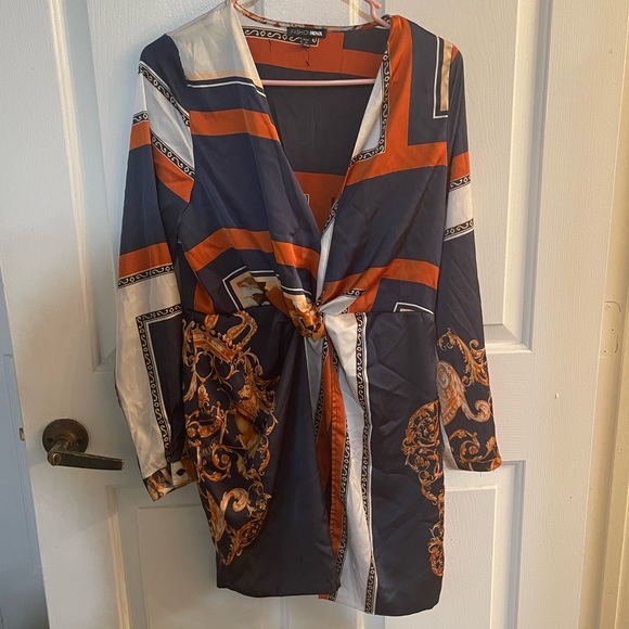 Whole Lotta Class Satin Mini Dress - Picture 1 of 2